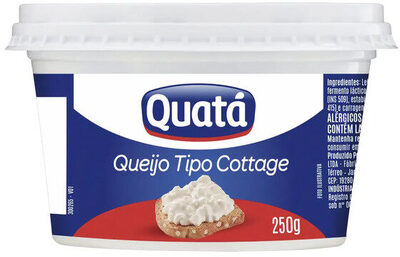 Queijo Cottage Quatá Pote 250g