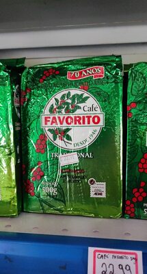 Café favorito 1kg front packaging