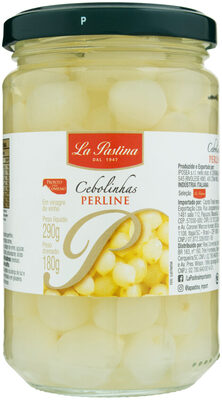 Cebolinha Perline Em Conserva La Pastina Vidro 180g