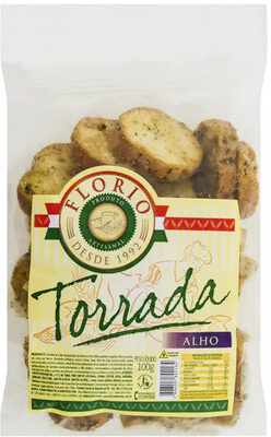 Torrada Alho Florio Pacote 100g