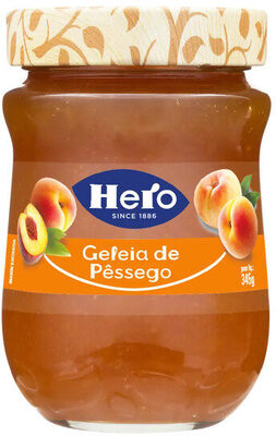 Geleia Pêssego Hero Vidro 345g