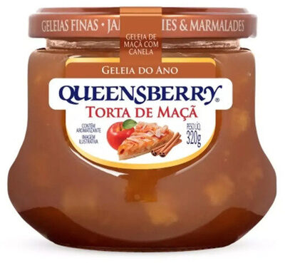 Geleia Torta De Maçã Queensberry Classic Vidro 320g Edição Especial Geleia Do Ano