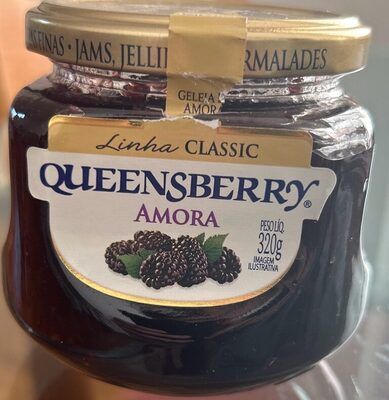 GELEIA AMORA 320G QUEENSBERRY front packaging