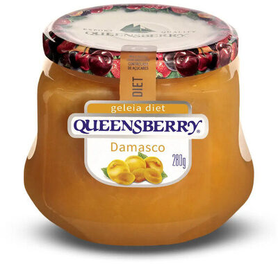 Geleia Damasco Diet Queensberry Vidro 280g