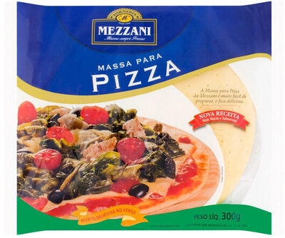 Massa Para Pizza Mezzani Pacote 300g