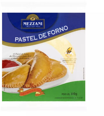 Massa Para Pastel De Forno Mezzani Pacote 300g