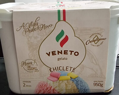 Sorvete Sabor Chiclete