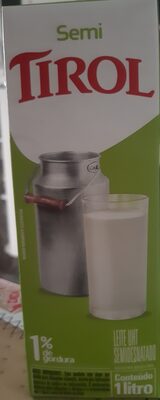 Leite Semidesnatado front packaging