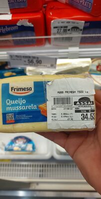 Queijo Mussarela t500 Fort Atacadista