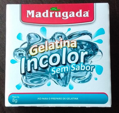 Gelatine Incolor Sem Sabor