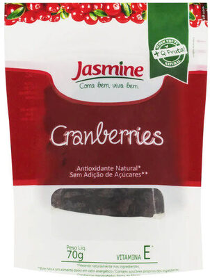 Cranberry Desidratado Jasmine Pouch 70g