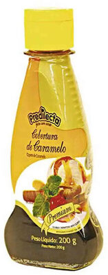 Cobertura Para Sorvete Caramelo Predilecta Premium Squeeze 220g Grátis 20g