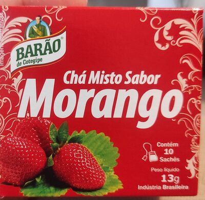 Chá Misto Sabor Morango