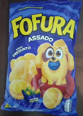 Salgadinho de milho sabor presunto