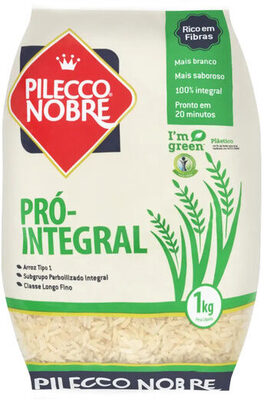Arroz Parboilizado Tipo 1 Integral Pilecco Nobre Pacote 1kg