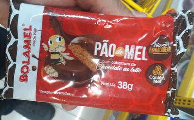 Pão de mel chocolate ao leite