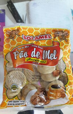 Pão de mel artesanal 160g