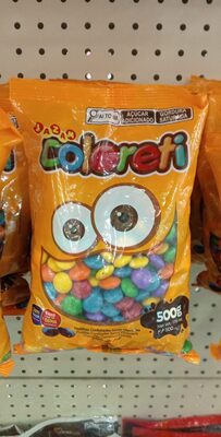 Pastilhas confeitadas sabor chocolate