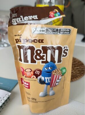 M&m sabor pipoca