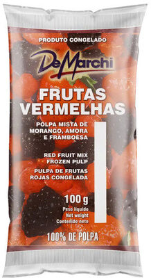 Polpa De Frutas Vermelhas De Marchi Pacote 100g