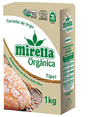 Farinha De Trigo Mirella Organica Tp1 1kg
