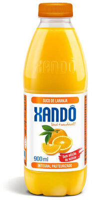 Suco Integral Laranja Xandô Garrafa 900ml front packaging