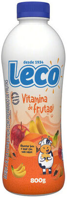 Bebida Láctea Fermentada Vitamina De Frutas Leco Garrafa 800g