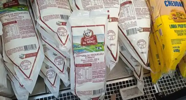 Mistura de Requeijão e Amido front packaging