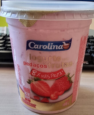 Iogurte com Pedaços de Frutas front packaging