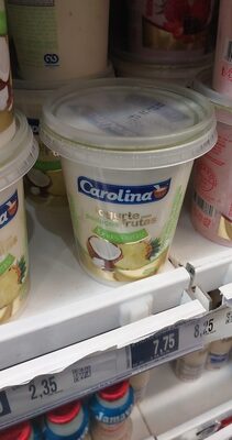 Carolina pedaço abacaxi e coco