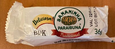 Bananinha Cremosa Paraibuna 36G