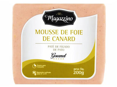 Patê De Fígado De Pato Magazzino Gourmet Pacote 200g