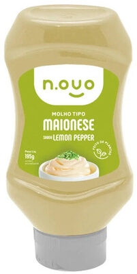 Molho Tipo Maionese Lemon Pepper N.ovo Squeeze 195g