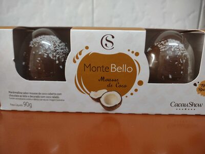 MonteBello - Mousse de Coco front packaging