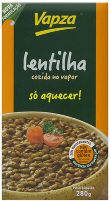 Lentilha Vapza C/bacon 280gr