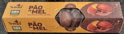 Pão de Mel com Cobertura de Chocolate front packaging