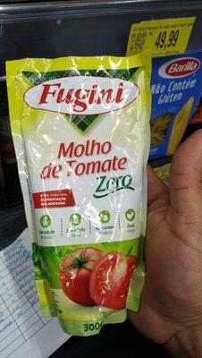 Molho de tomate Fugini Zero 300g