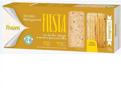 Torrada Integral Fhom Fiesta Caixa 110g