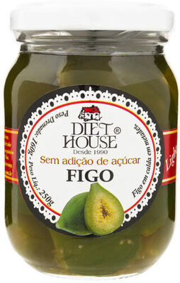 Figo Em Calda Metades Light Diet House Vidro 160g