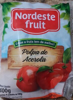 Pulpa de acerola front packaging