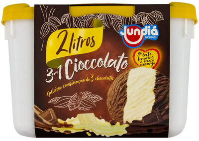 Sorvete Cioccolato Jundiá Pote 2l