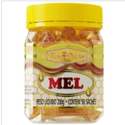 Mel Flora Néctar Pote 200g 50 Unidades