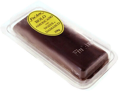 Bolo Americano Nozes E Damasco Fin Arte Pote 350g