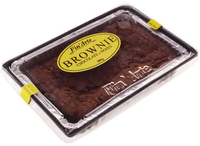 Brownie Chocolate E Nozes Fin Arte Bandeja 300g