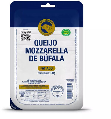 Queijo Mussarela De Búfala Fatiado Búfalo Dourado 100g