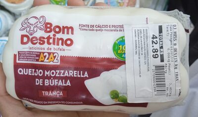 Queijo Mozzarela de Búfala Trança