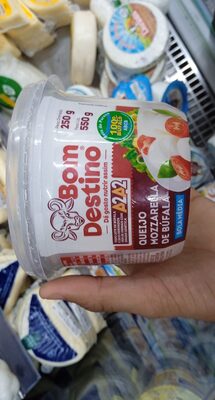 Queijo Mozzarela de Búfala Bom Destino