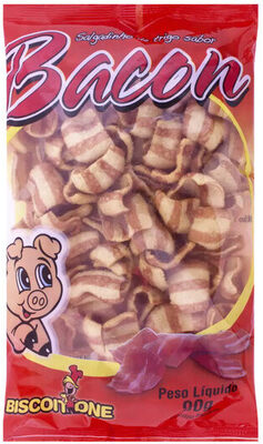 Salgadinho De Trigo De Bacon Biscoitone Pacote 90g
