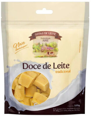 Doce De Leite Tradicional Gotas De Leite Pouch 100g
