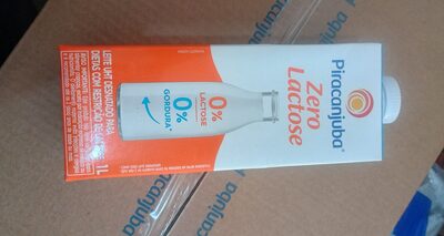 Leite sem Lactose 0% de Gordura